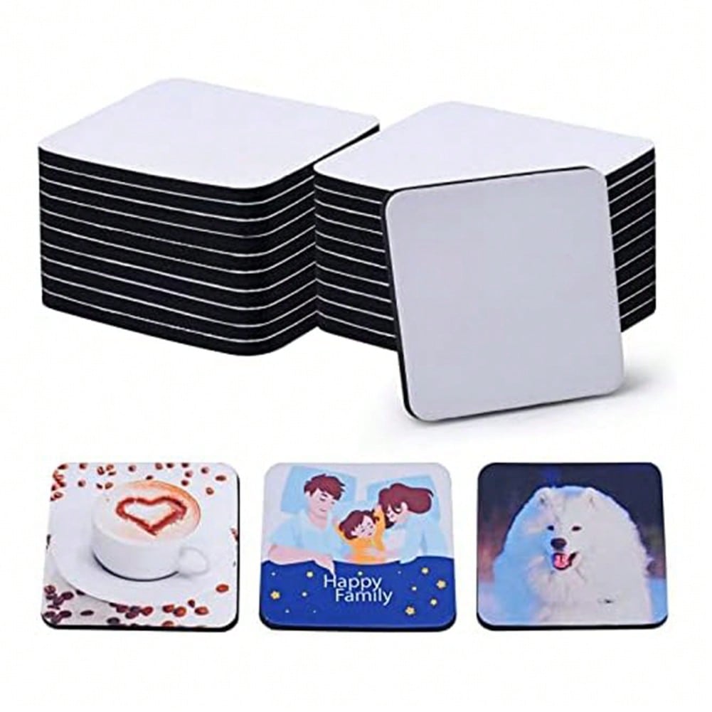 Coaster Sublimation Blank - 1PCS Square Sublimation Blanks Coasters,3.5 X