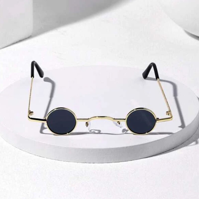 Metal Photo Panel - Vintage Rock Punk Man Sunglasses Classic