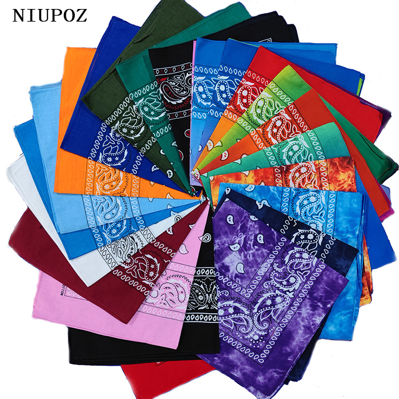 Fashion Unisex Black Paisley H – Bandana Blank White recenzja i cena