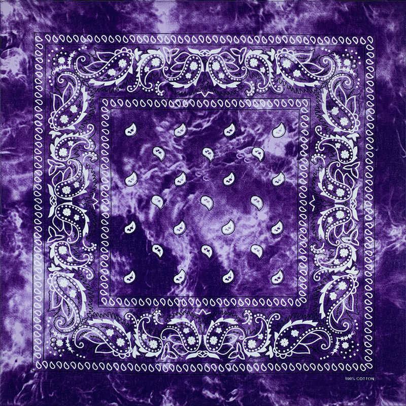 Fashion Unisex Black Paisley H – Bandana Blank White recenzja i cena