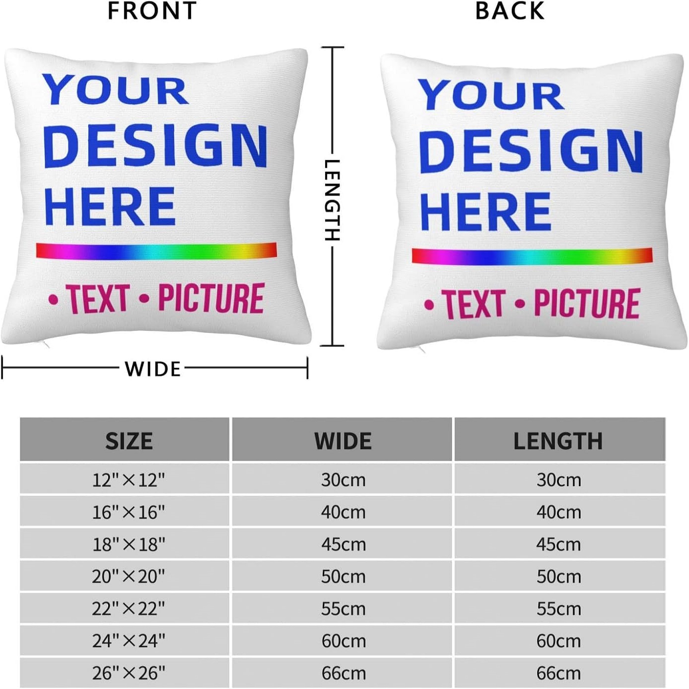 Customized Photo Pillowcase Pe – Pillow Cover Sublimation recenzja i cena