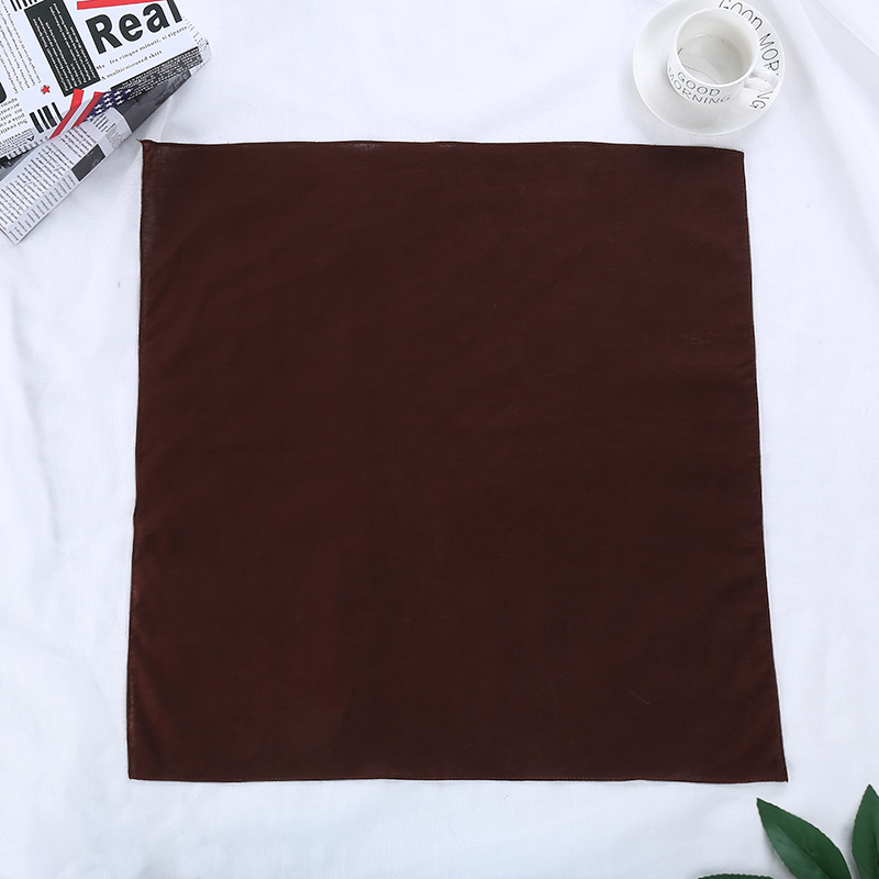 Headscarf Cotton Solid Color R – Bandana Blank White recenzja i cena