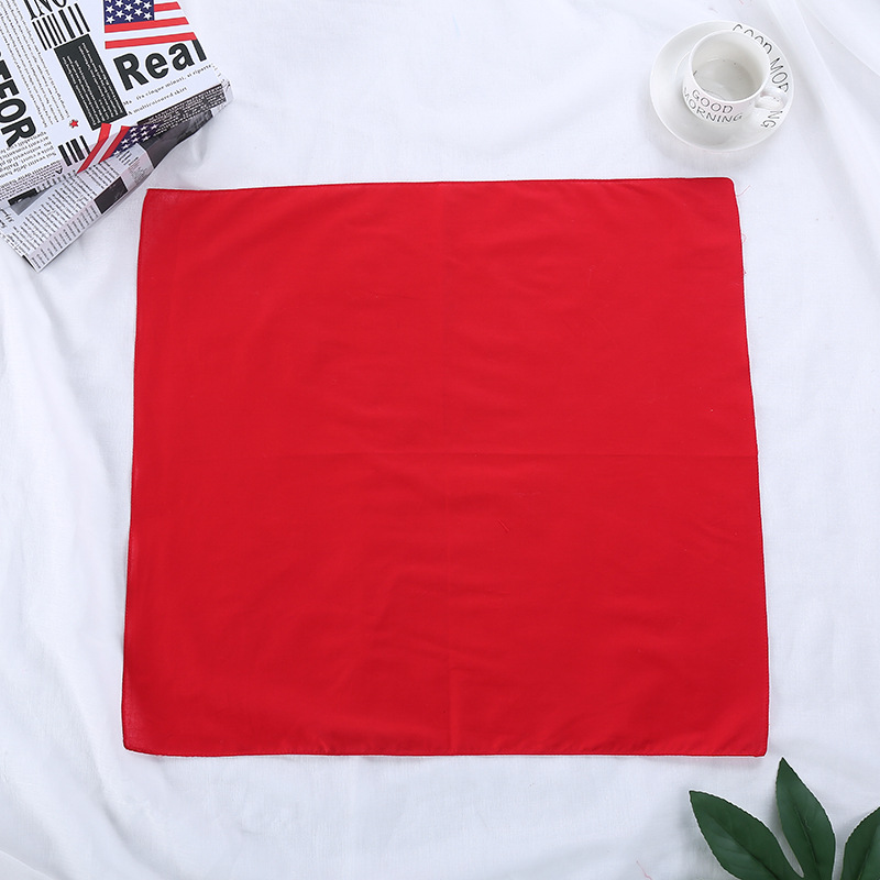 Headscarf Cotton Solid Color R – Bandana Blank White recenzja i cena