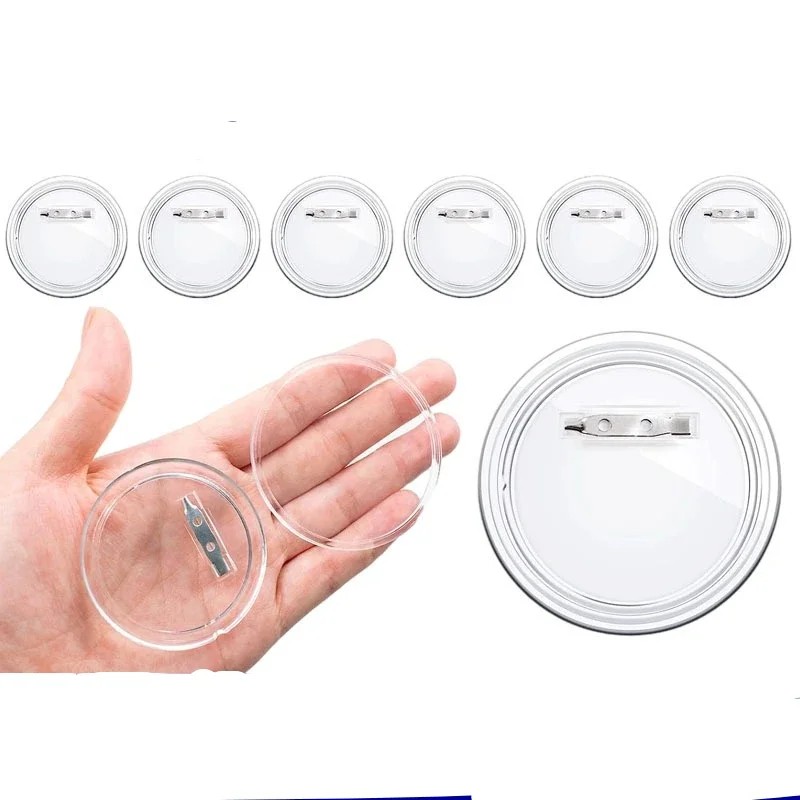 30pcs acrylic blank badge pin  – Button Badge Blank recenzja i cena