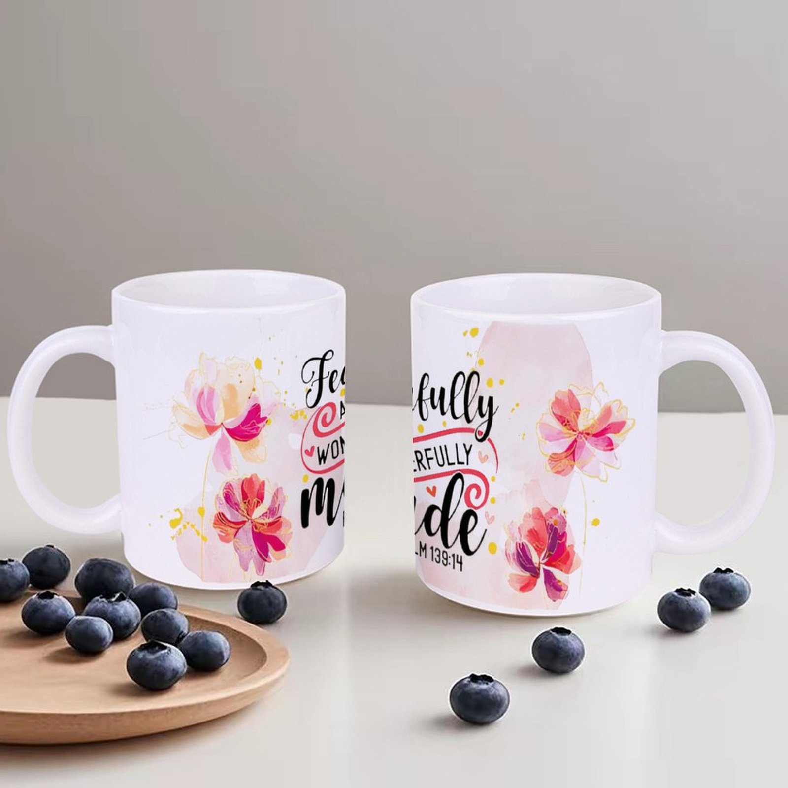 Fearfully And Wonderfully Made – Sublimation Mug White recenzja i cena
