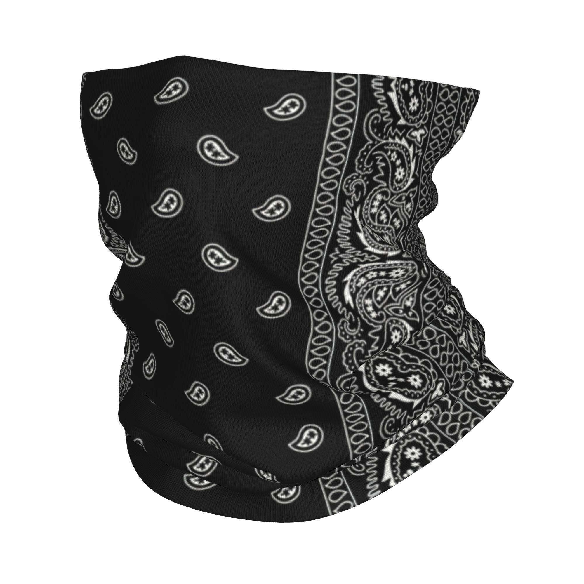 Custom Black And White Paisley – Bandana Blank White recenzja i cena