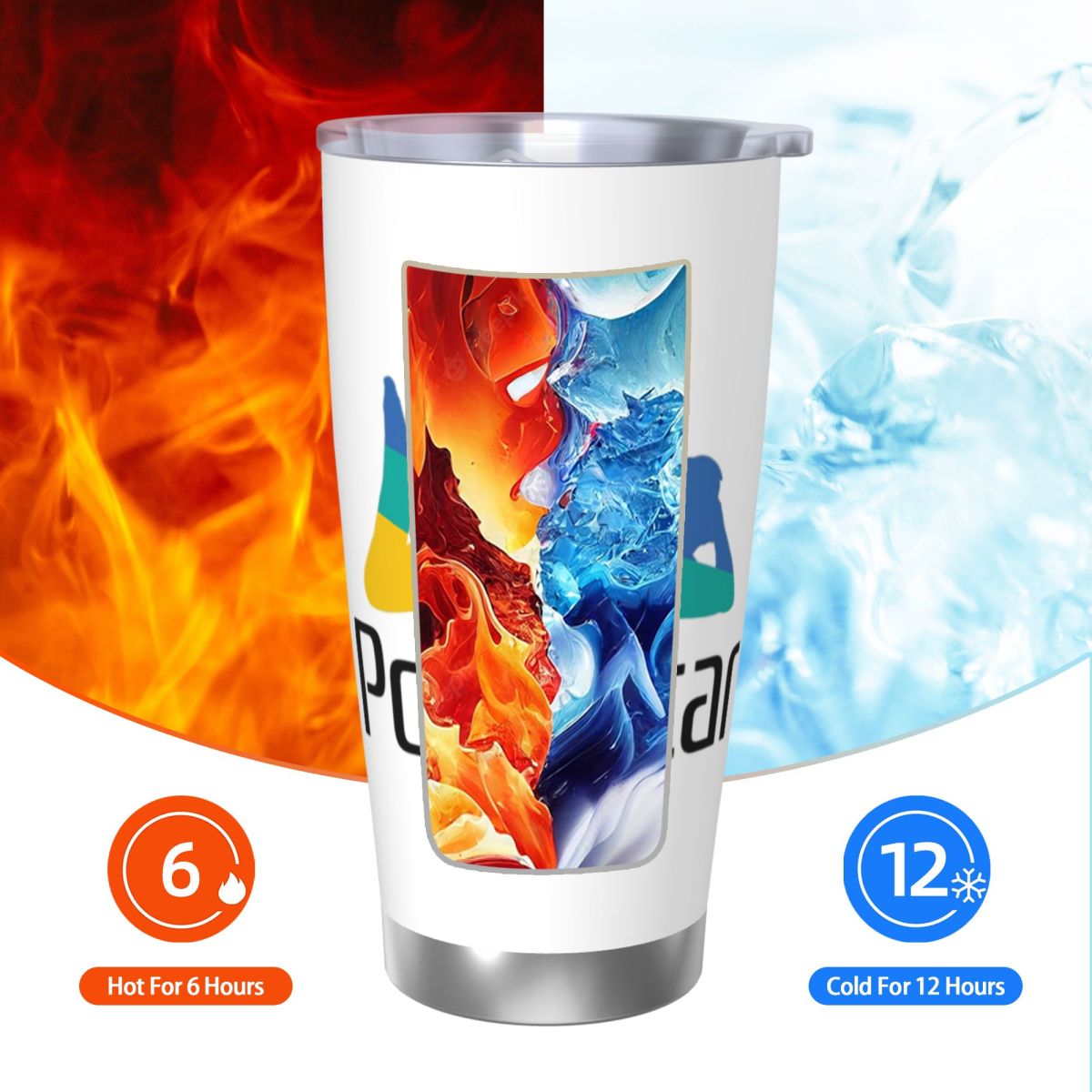 Ps Pron Star White Stainless S – Tumbler 20Oz White recenzja i cena