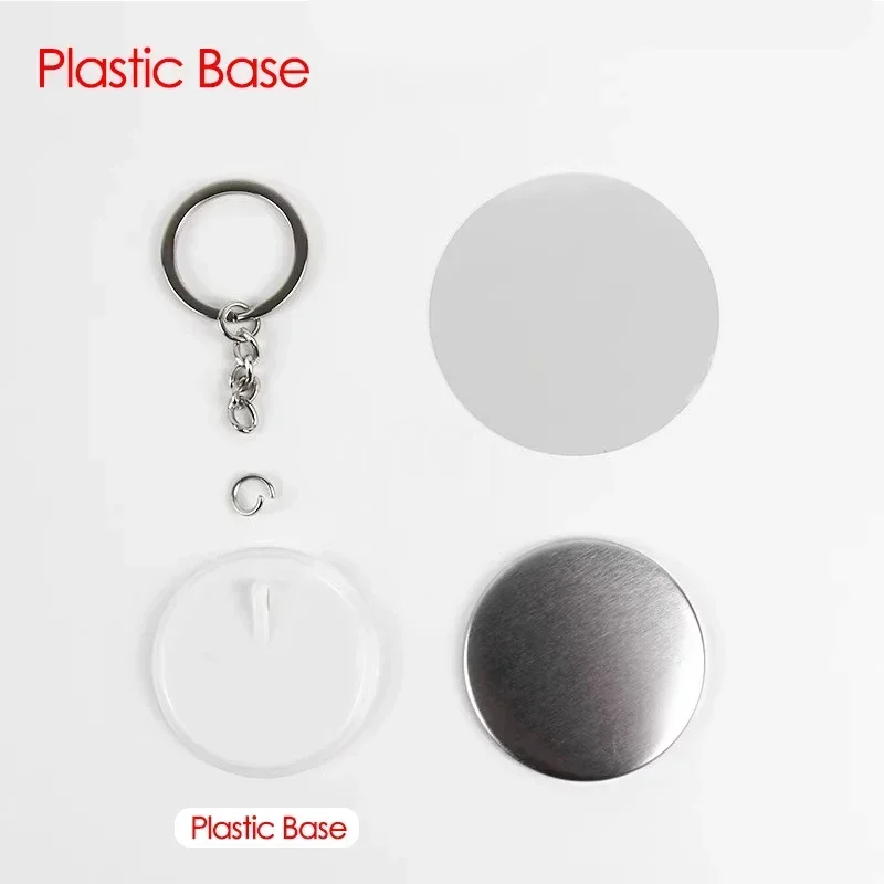100PCS 44mm 58mm Keychains Bad – Button Badge Blank recenzja i cena
