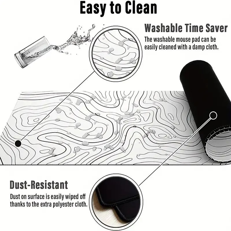 1PC Large Mouse Pads For Desk, – Mouse Pad Blank Sublimation recenzja i cena