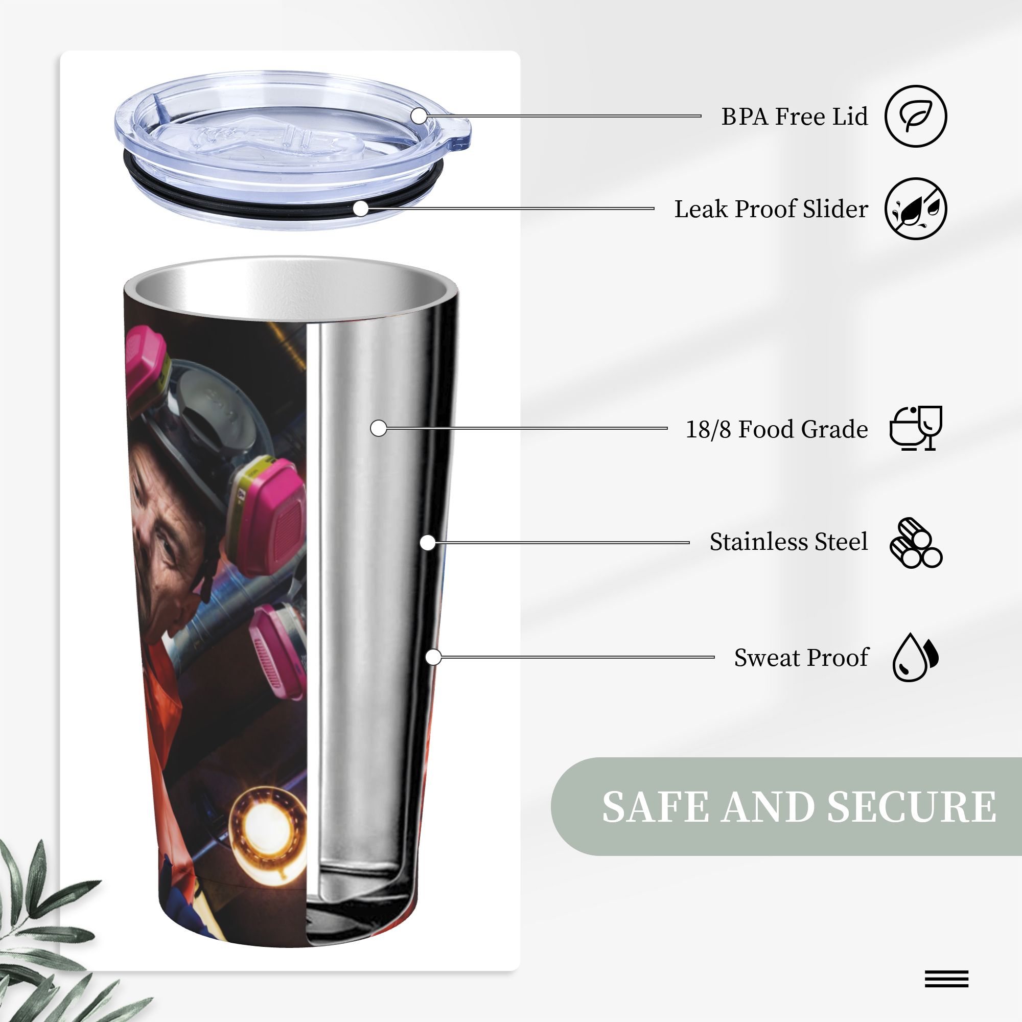 Walter White Pinkman Tumbler V – Tumbler 20Oz White recenzja i cena