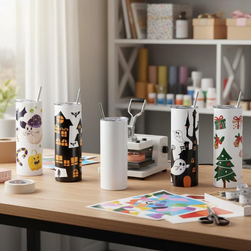16 Pack Sublimation Insulated  – Tumbler 20Oz White recenzja i cena