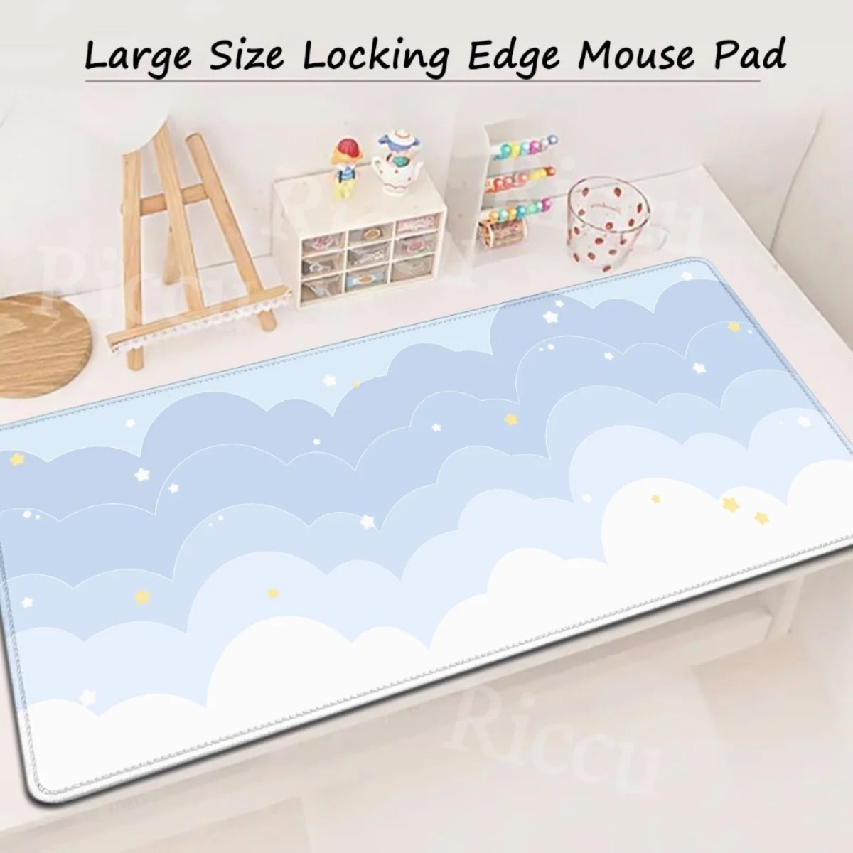 Pink Pastel Clouds Extended Mo – Mouse Pad Blank Sublimation recenzja i cena