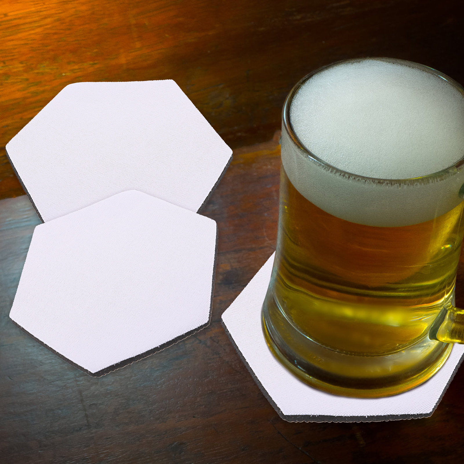 10Pcs Sublimation Blank Coaste – Coaster Sublimation Blank recenzja i cena