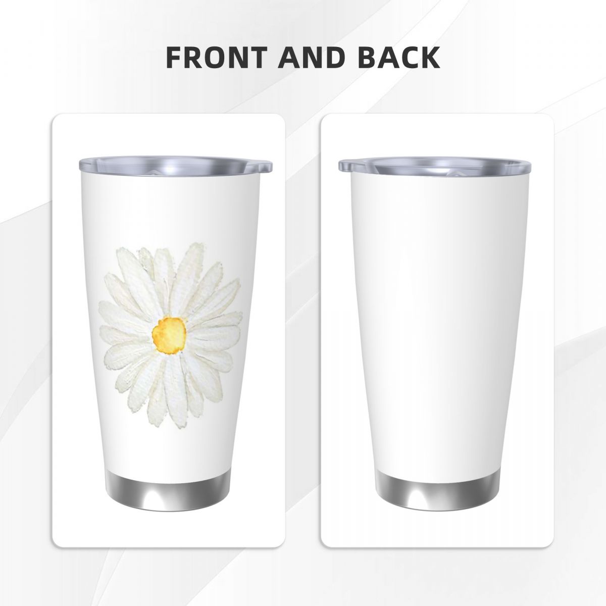Hand Painted One Little White  – Tumbler 20Oz White recenzja i cena