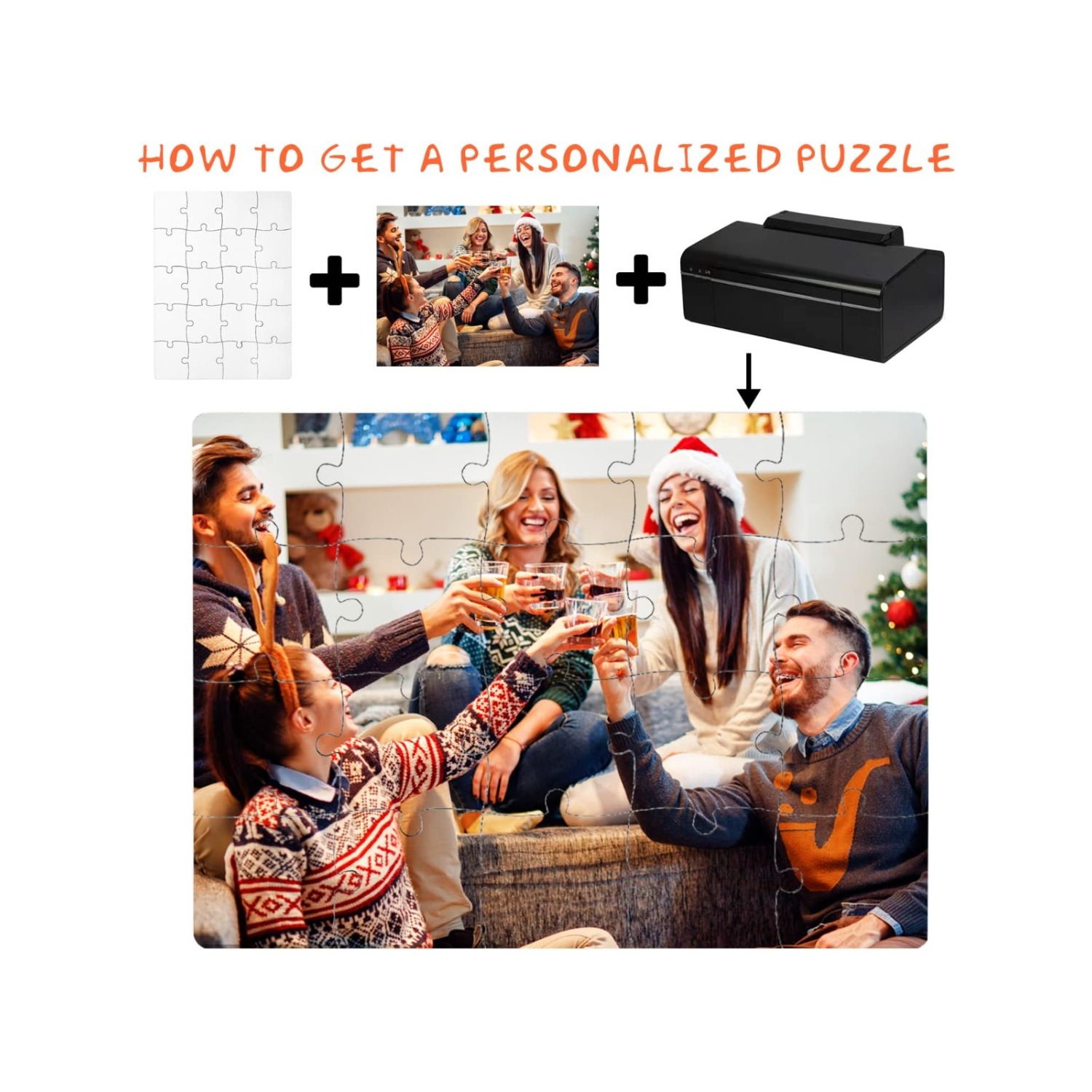 6pcs Blank Sublimation Puzzles – Puzzle Blank White recenzja i cena