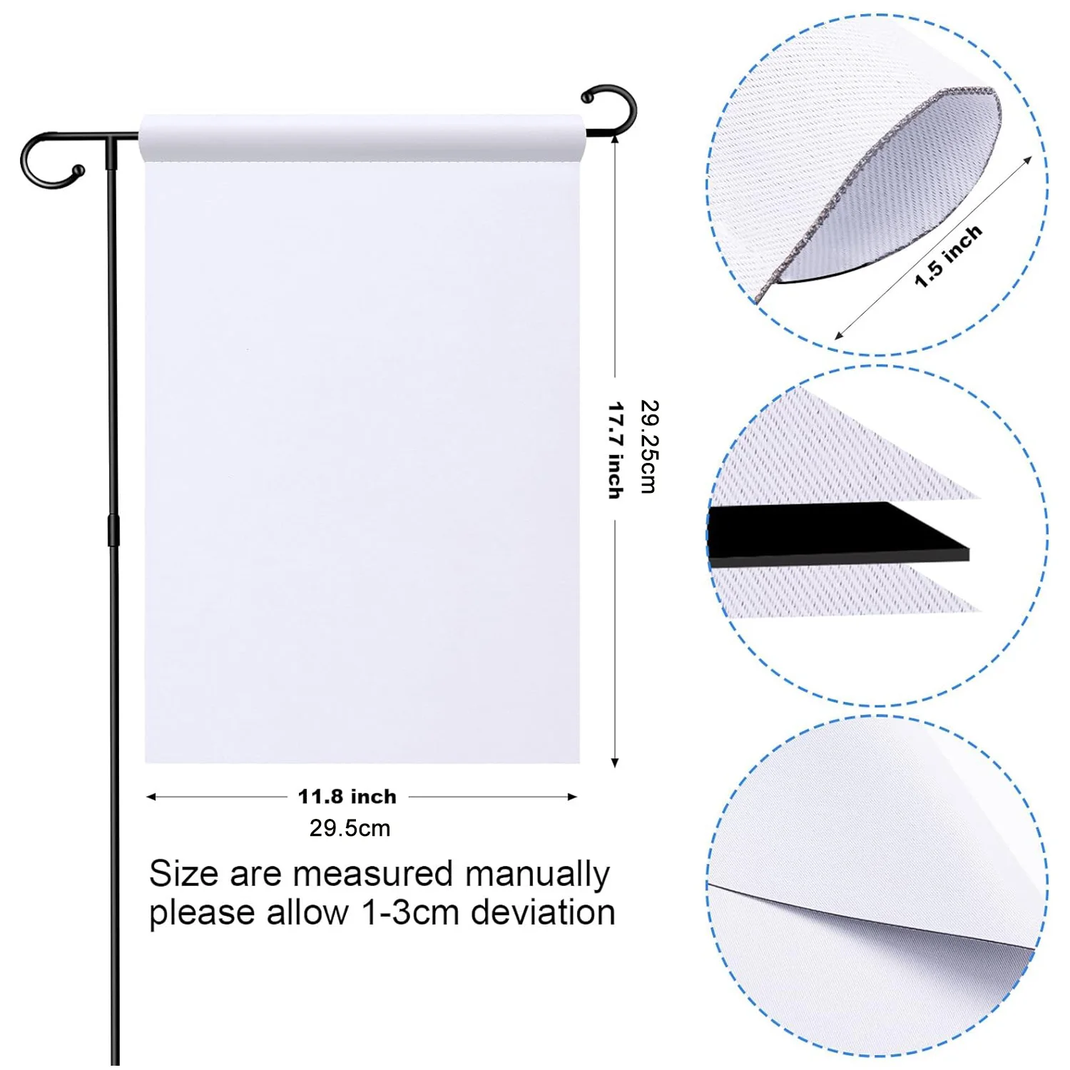 5pcs Double-Sided Blank Garden – Yard Sign Blank recenzja i cena