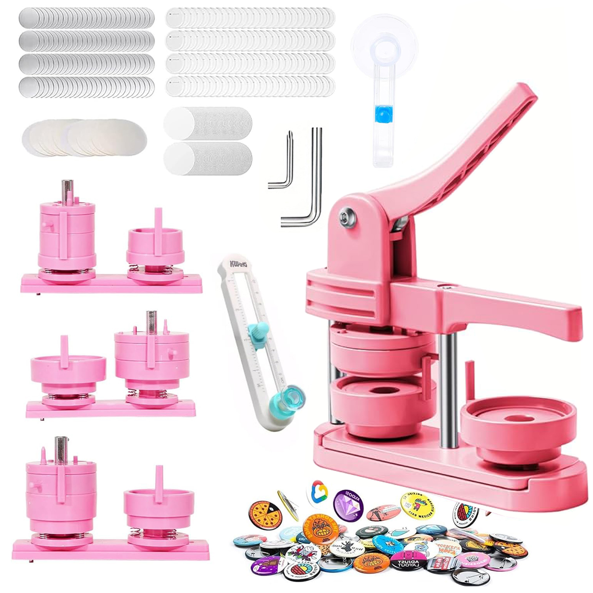 Button Maker Machine 2.25-in + – Button Badge Blank recenzja i cena