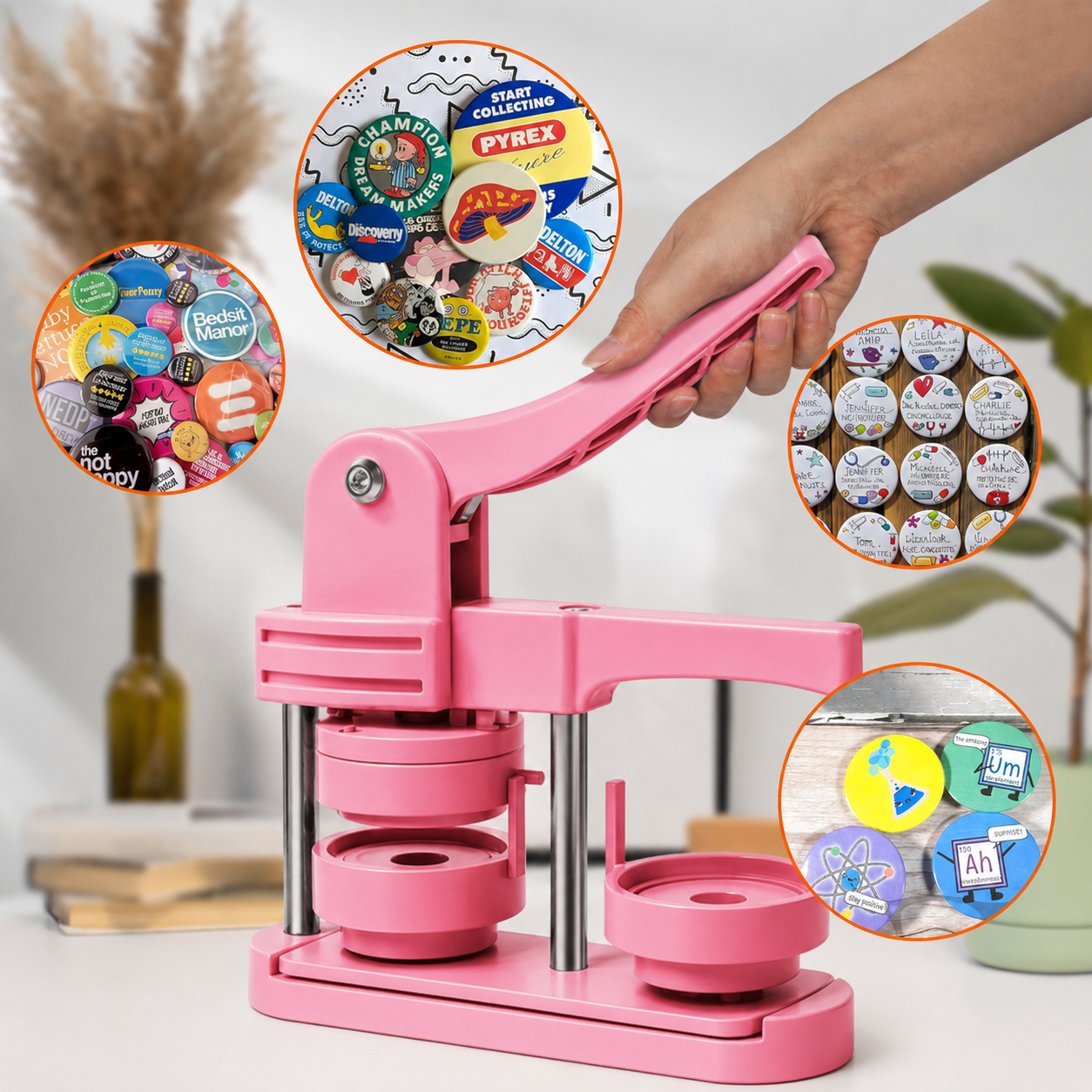 Button Maker Machine 2.25-in + – Button Badge Blank recenzja i cena