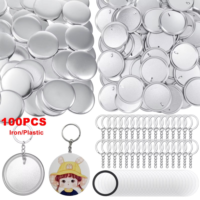 100 Sets 58 Mm/ 44 Mm Button M – Button Badge Blank recenzja i cena