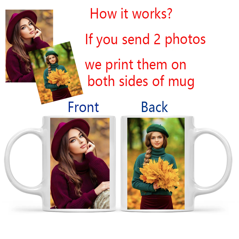 Personalized Your Photo Mug, C – Sublimation Mug White recenzja i cena