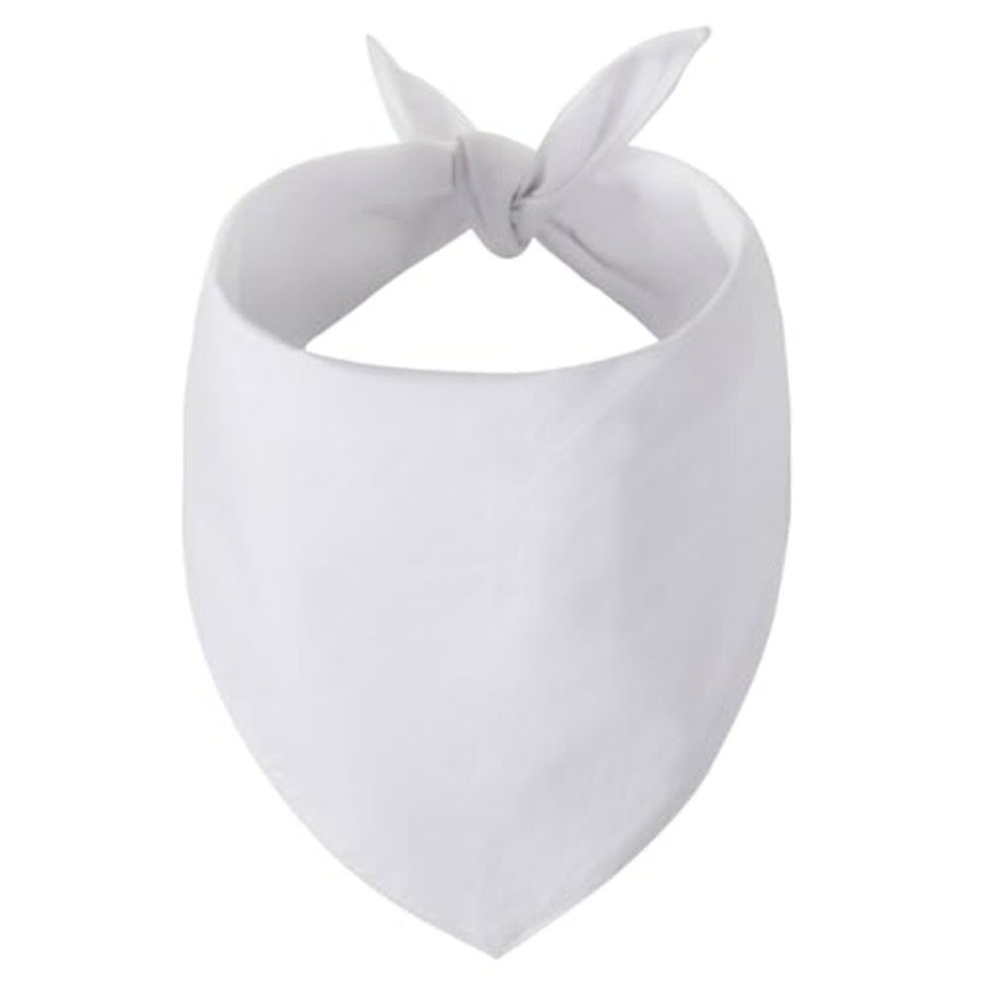 Blank Dog Bandanas Large-1PCS, – Bandana Blank White recenzja i cena