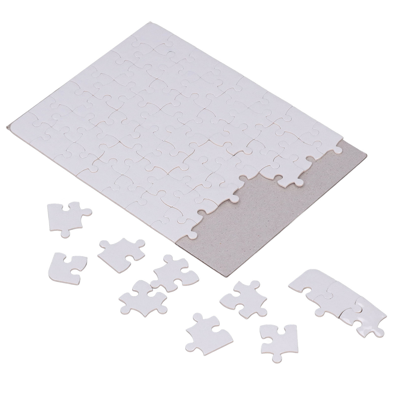 6 Set Blank Puzzles 13x18cm Wh – Puzzle Blank White recenzja i cena