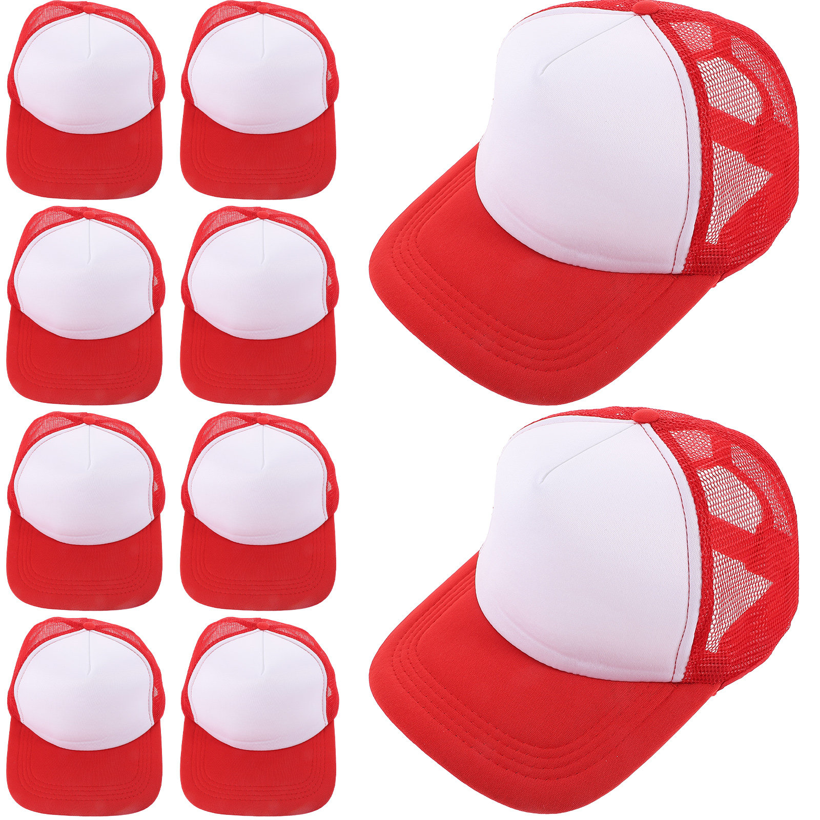 10Pcs DIY Blank Baseball Hats  – Hat Sublimation Blank recenzja i cena