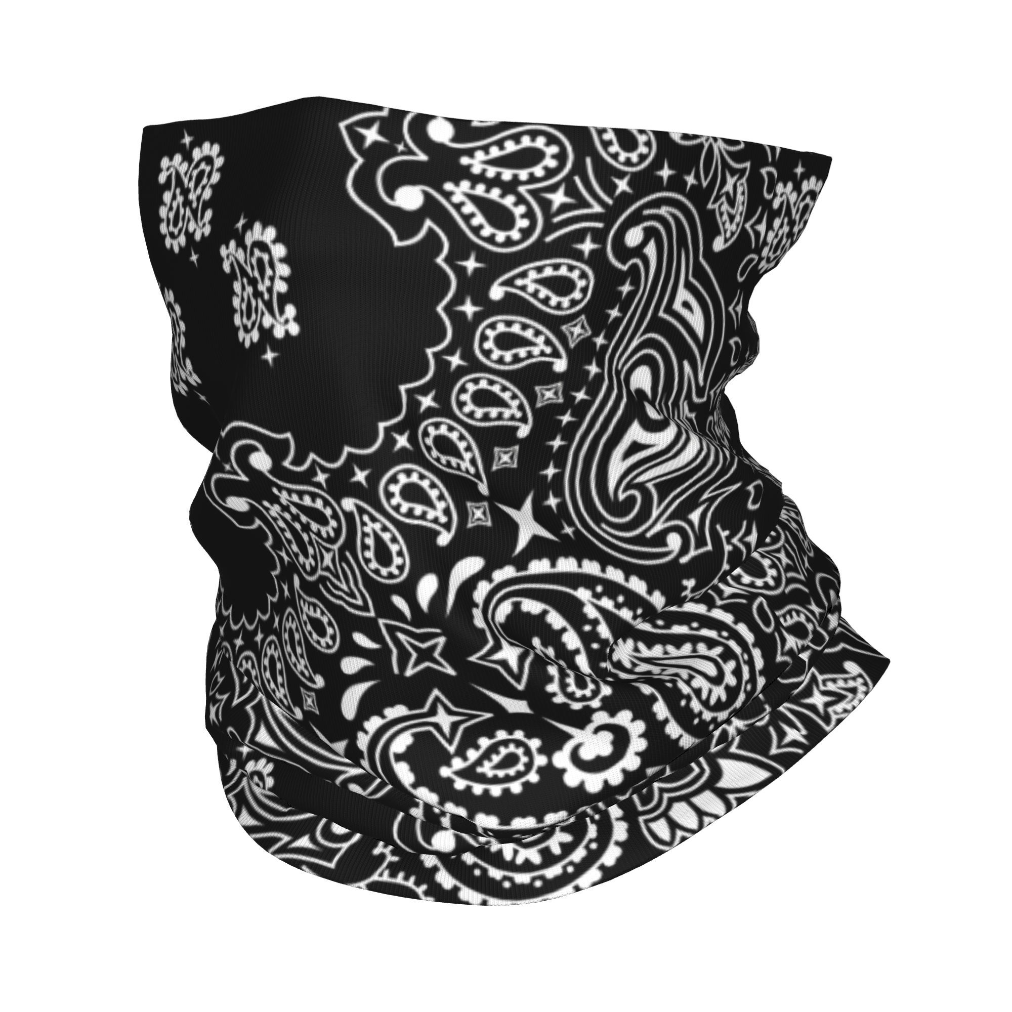 Custom Black And White Paisley – Bandana Blank White recenzja i cena