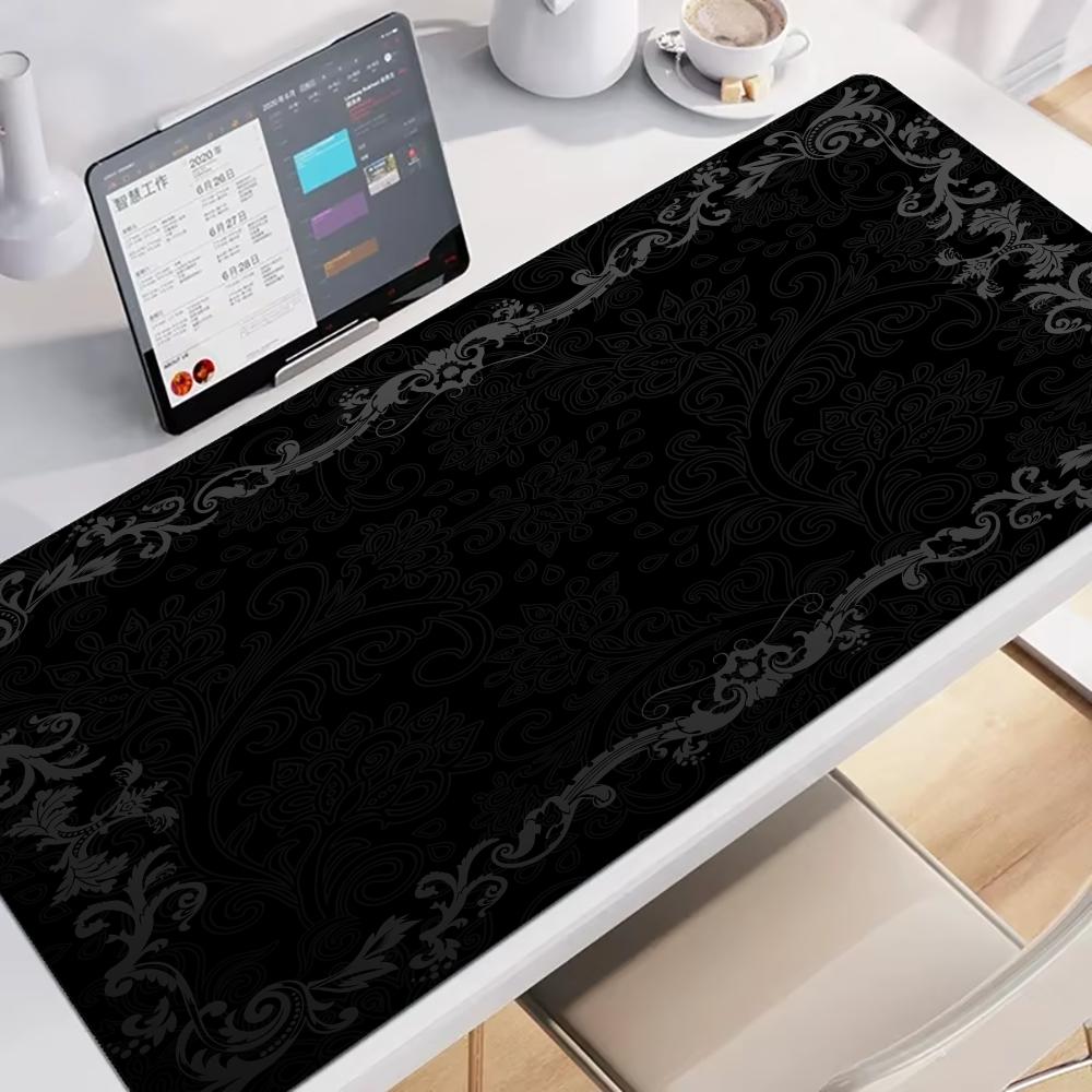 Black Flower Lace Mouse Pad La – Mouse Pad Blank Sublimation recenzja i cena