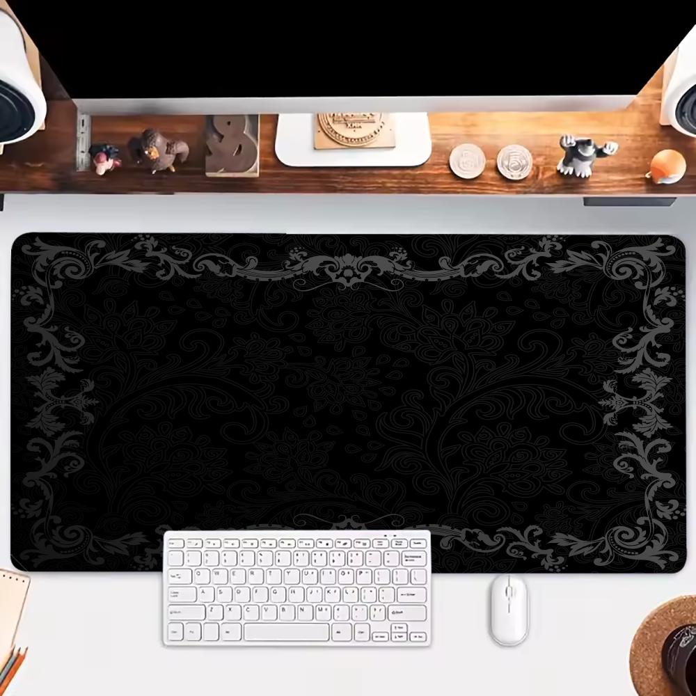 Black Flower Lace Mouse Pad La – Mouse Pad Blank Sublimation recenzja i cena