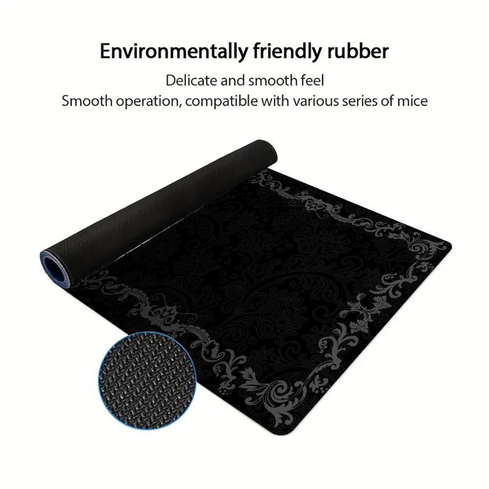 Black Flower Lace Mouse Pad La – Mouse Pad Blank Sublimation recenzja i cena