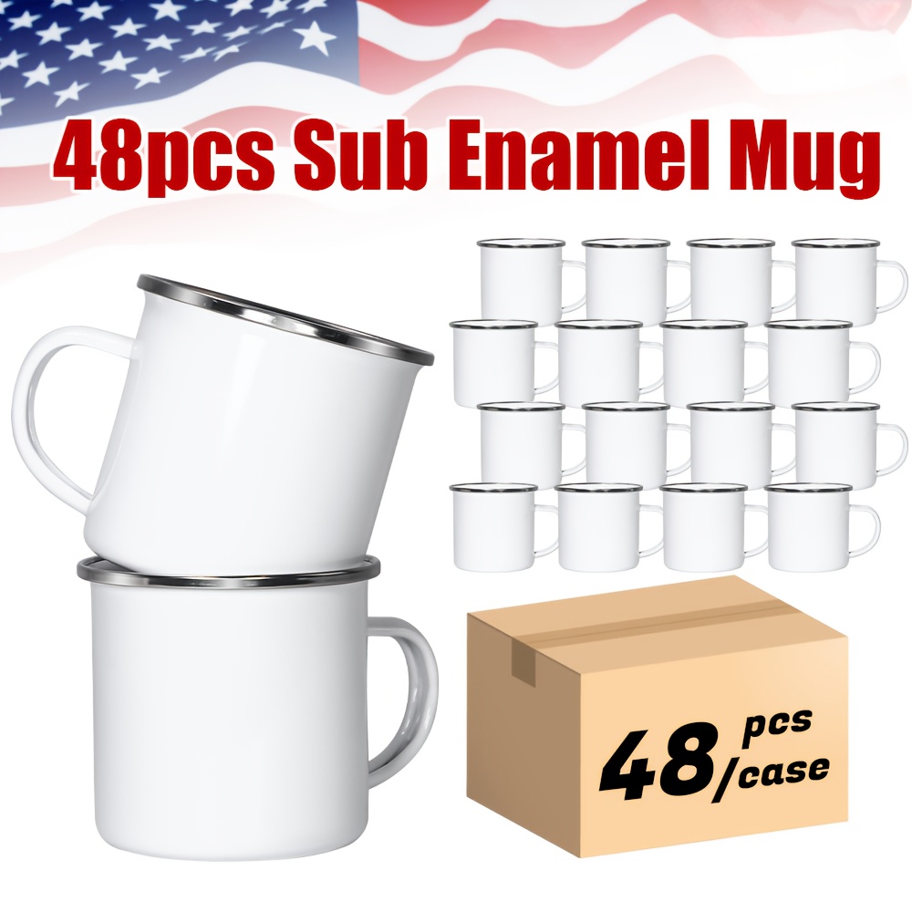 48pcs 11.83oz Sublimation Whit – Sublimation Mug White recenzja i cena