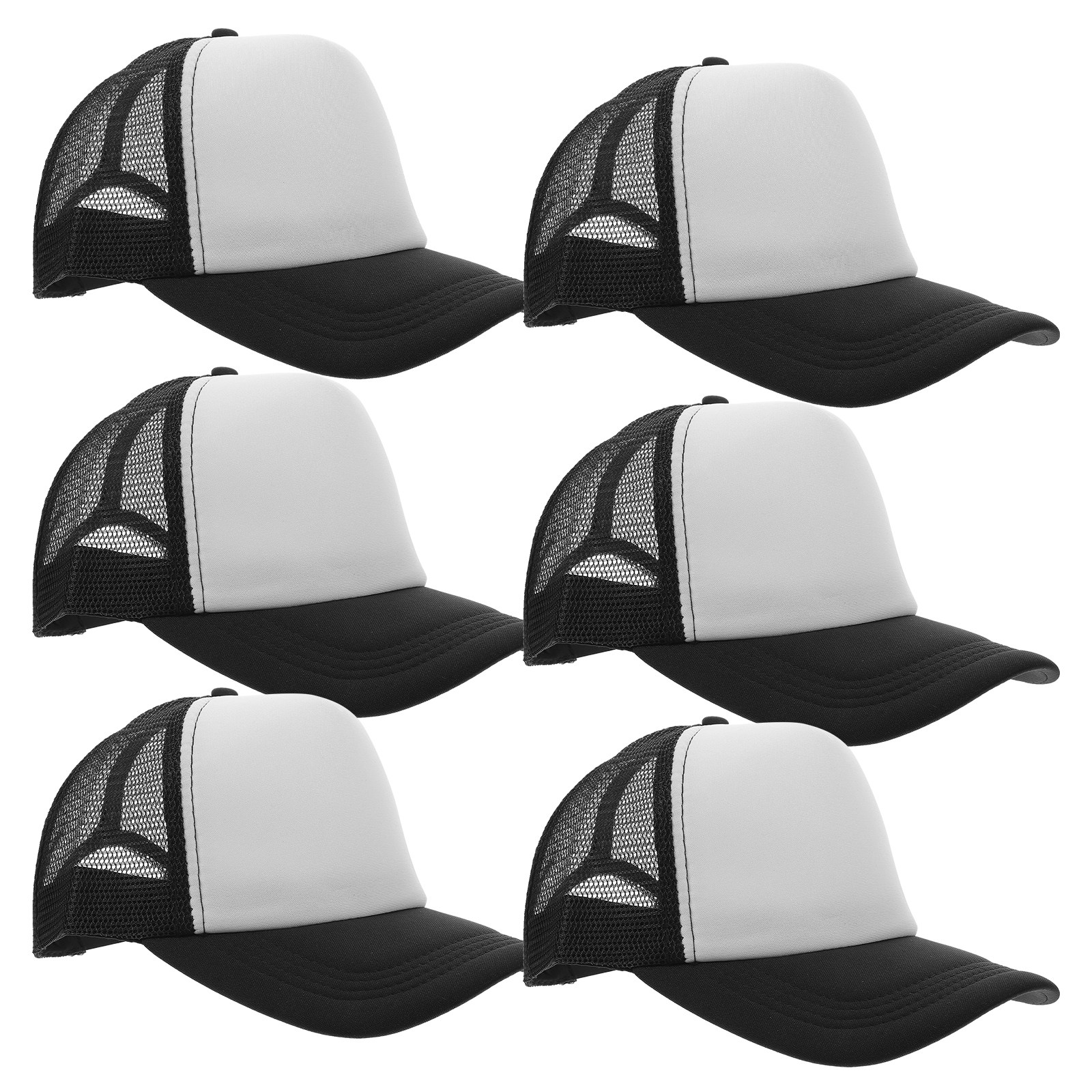 10Pcs Blank Baseball Caps Mesh – Hat Sublimation Blank recenzja i cena