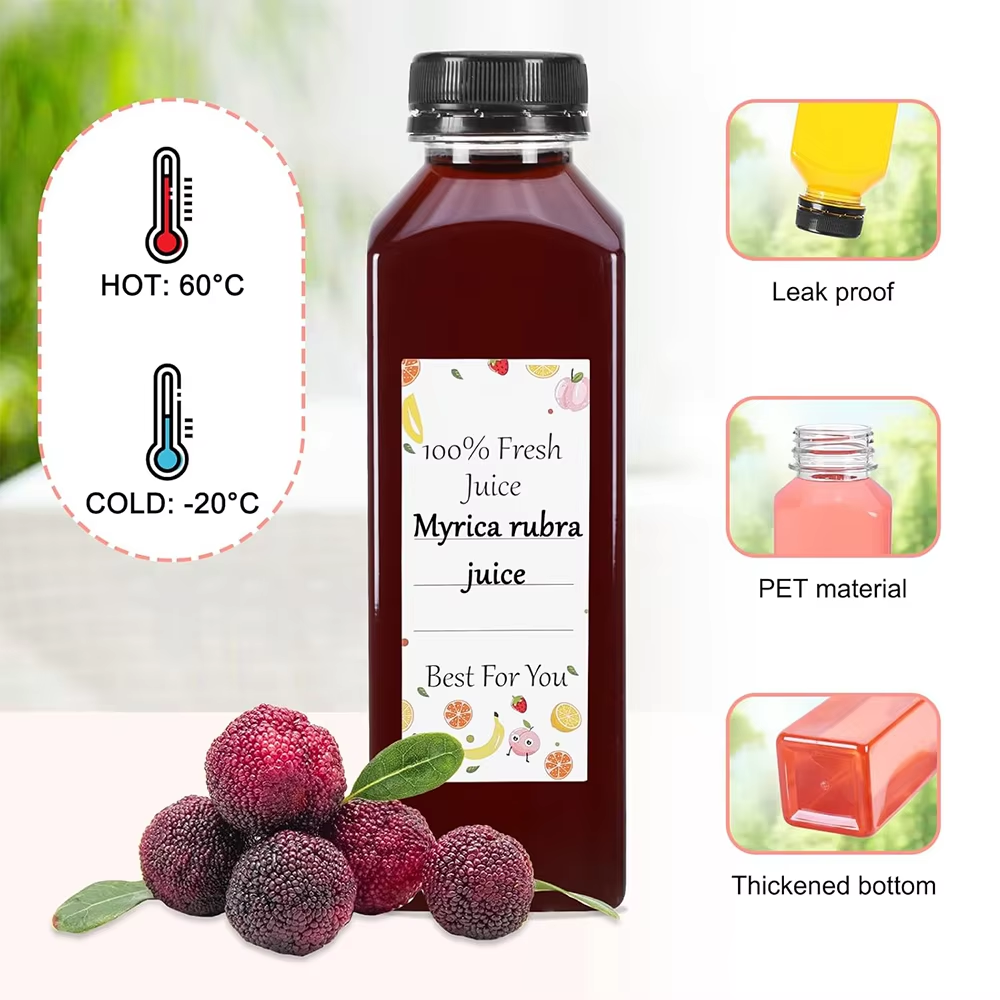 500ML Juice Bottles with Caps  – Water Bottle Blank recenzja i cena