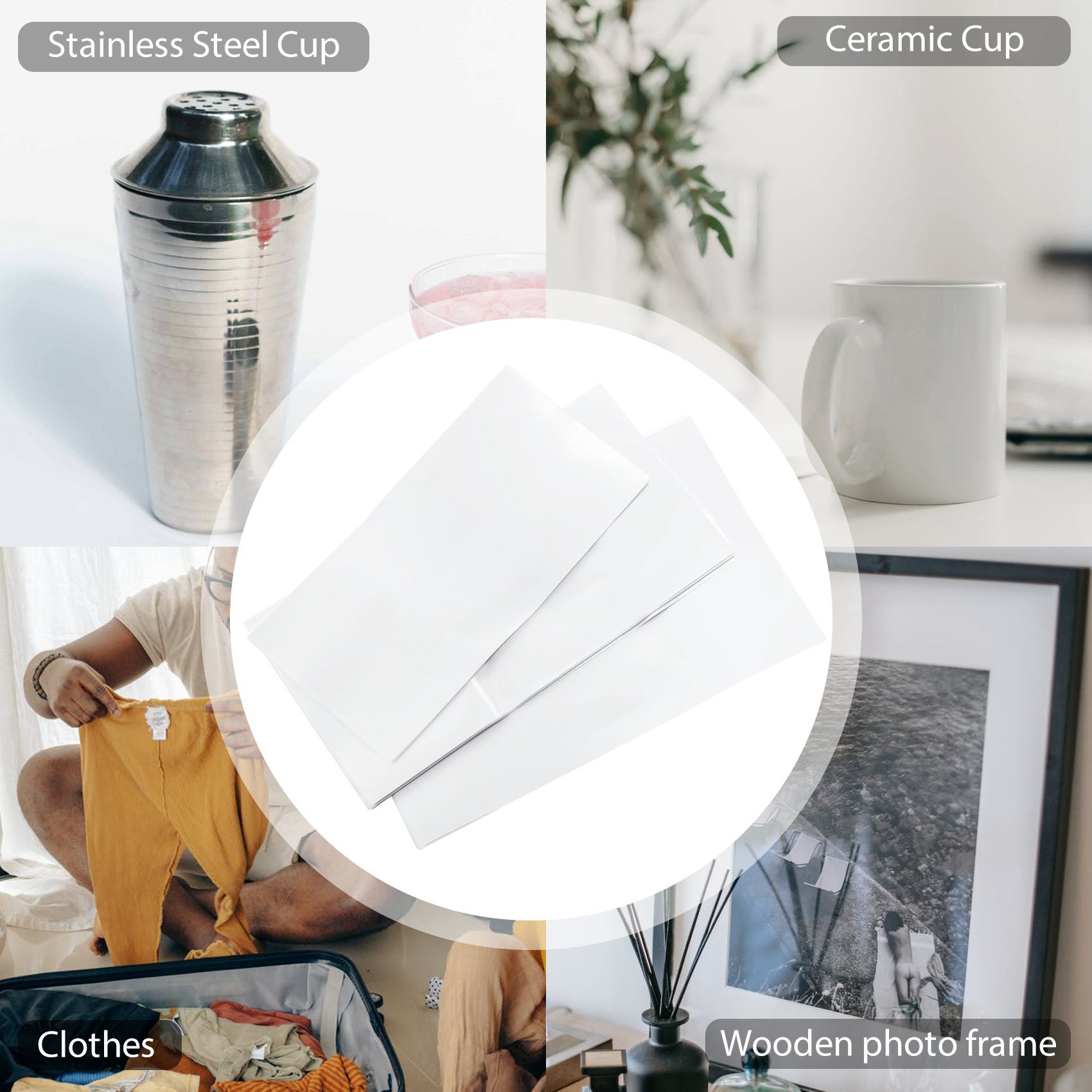 -FTGT 30Pcs Sublimation Shrink – Sublimation Mug White recenzja i cena