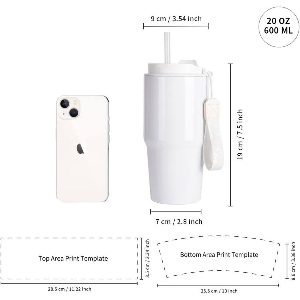 20 oz White Sublimation Tumble – Tumbler 20Oz White recenzja i cena
