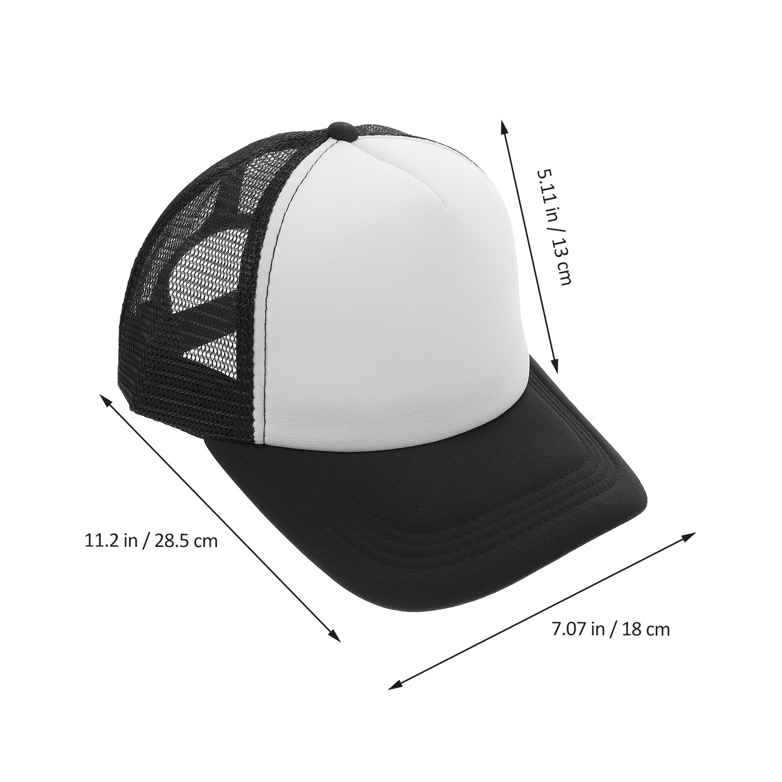 10Pcs DIY Blank Trucker Hat Me – Hat Sublimation Blank recenzja i cena