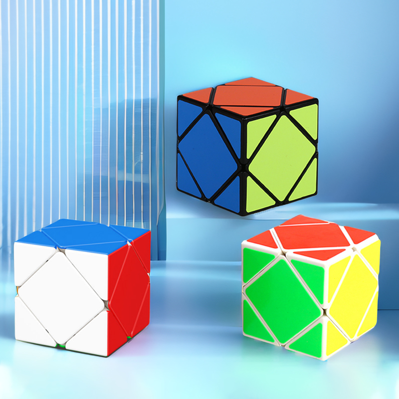 SENGSO Skewb Speed Cube Sticke – Puzzle Blank White recenzja i cena