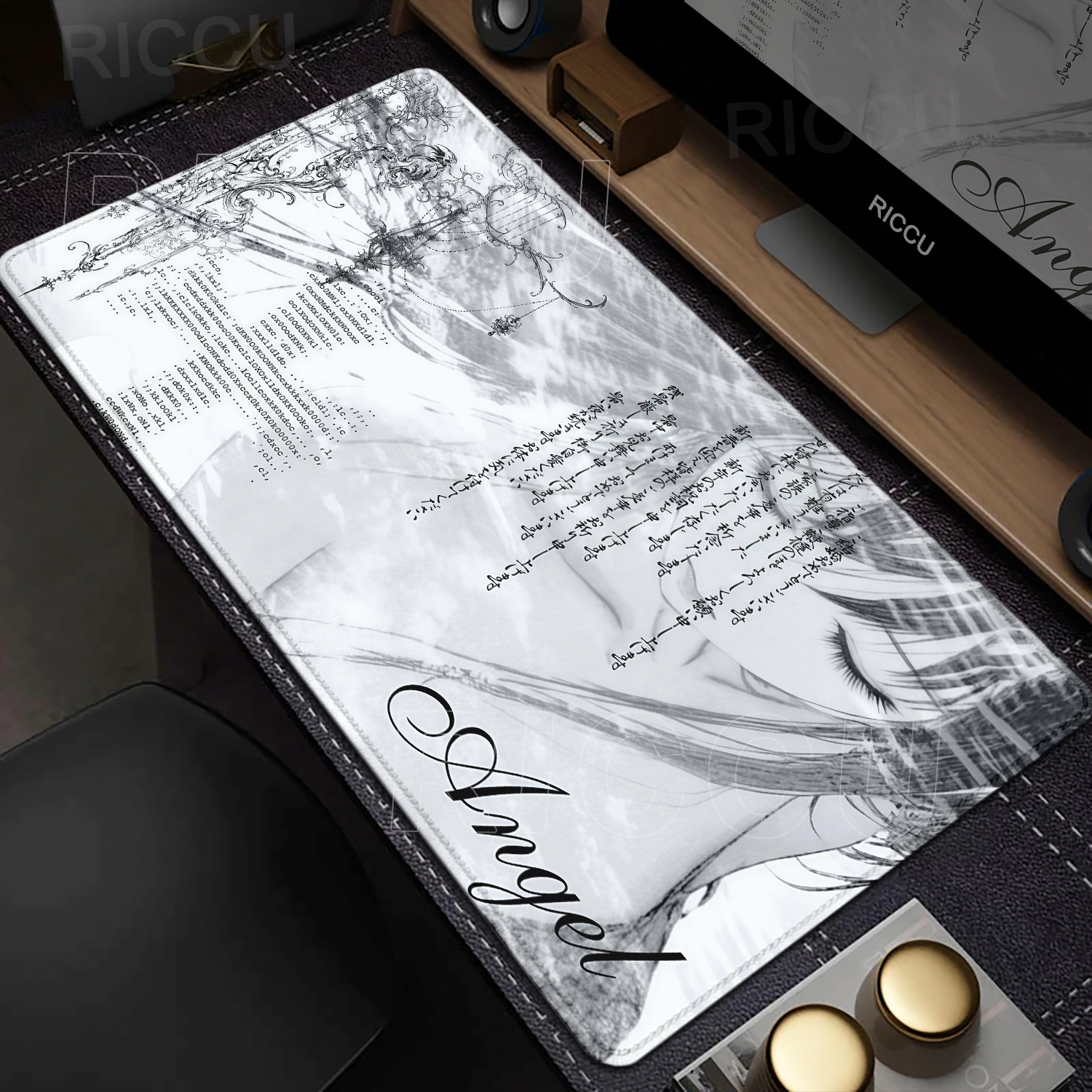 Anime Aesthetics Mousepad Blac – Mouse Pad Blank Sublimation recenzja i cena