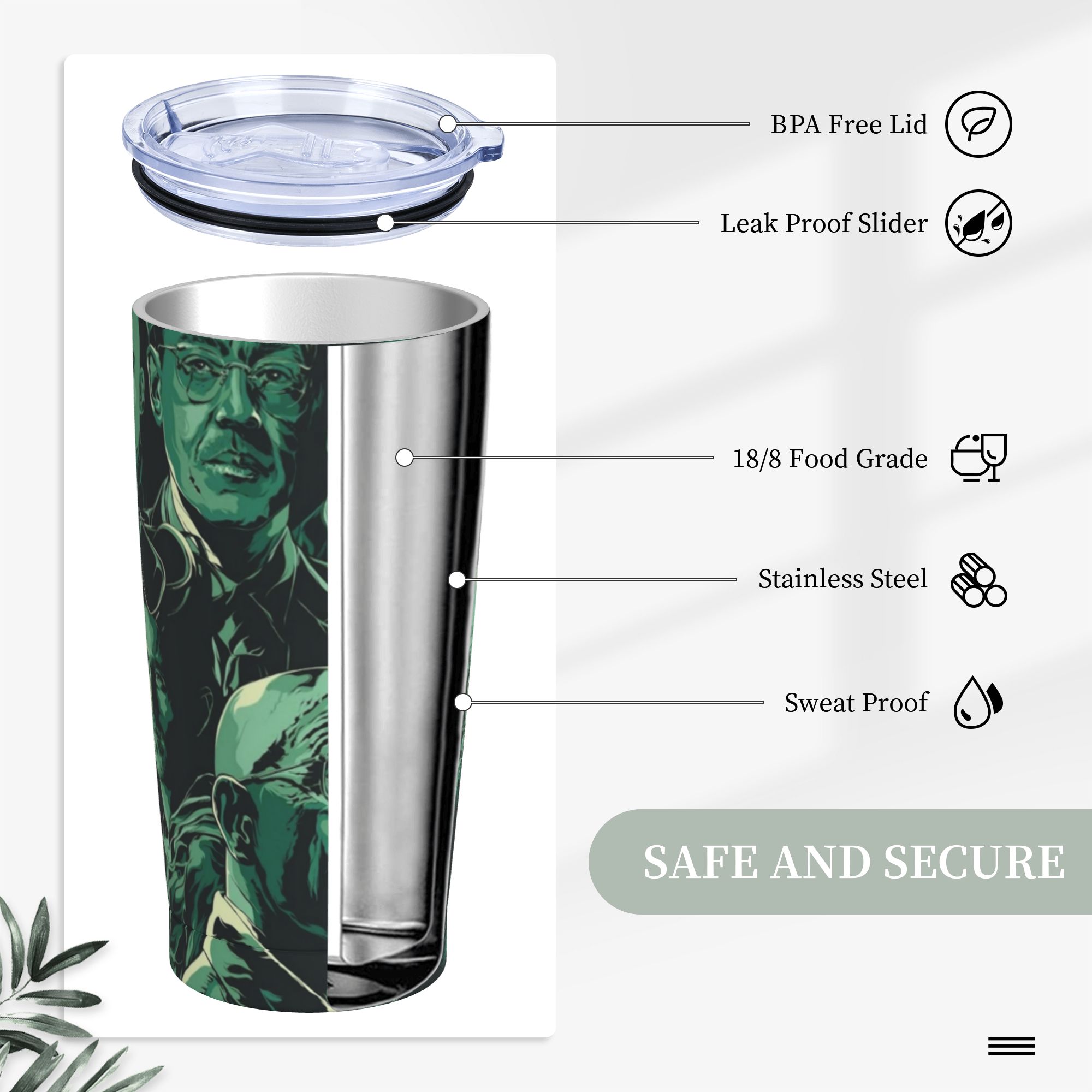 Breaking Bad Walter White Insu – Tumbler 20Oz White recenzja i cena