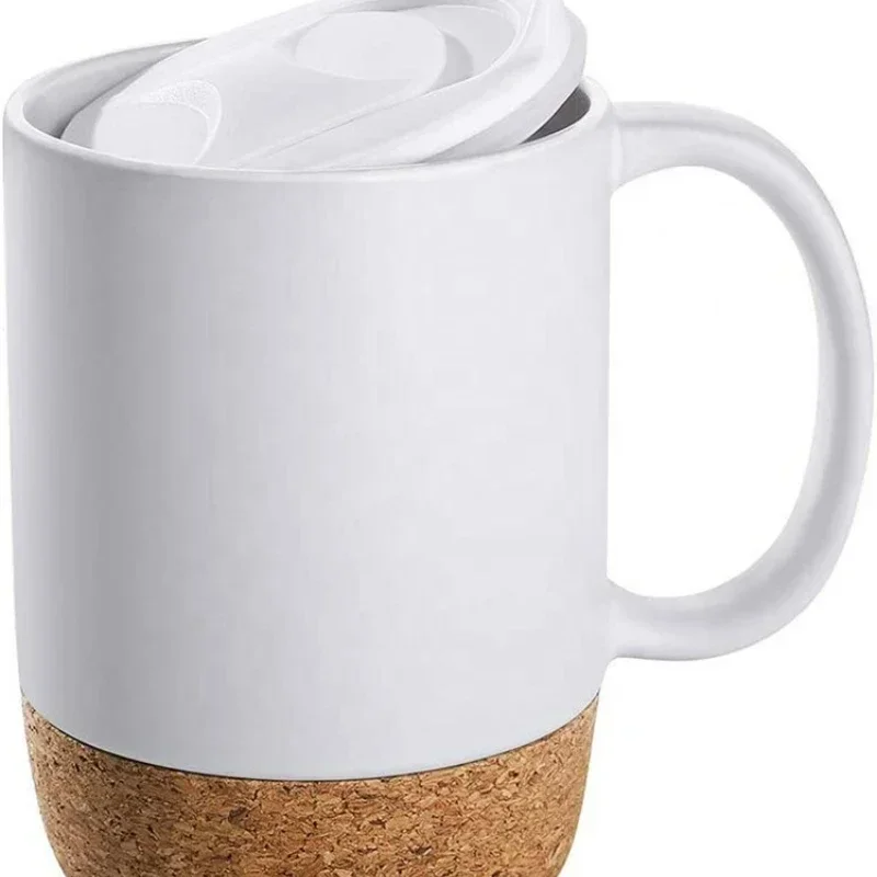 Coffee Mug with Cork Base Bott – Sublimation Mug White recenzja i cena