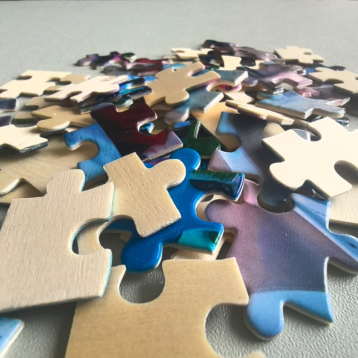 DIY custom puzzle pieces custo – Puzzle Blank White recenzja i cena