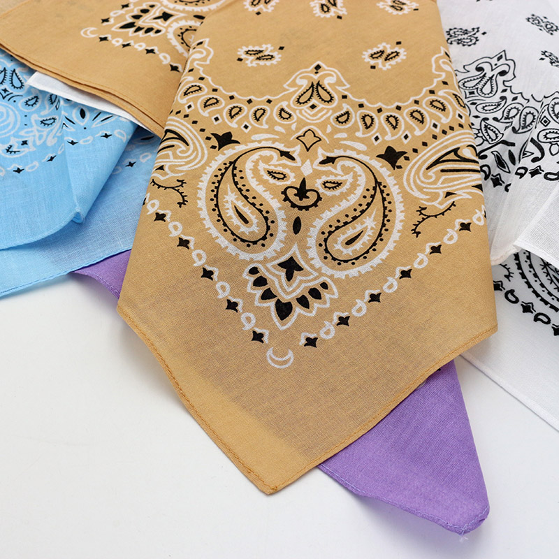 55CM Square Scarf  Women Sprin – Bandana Blank White recenzja i cena