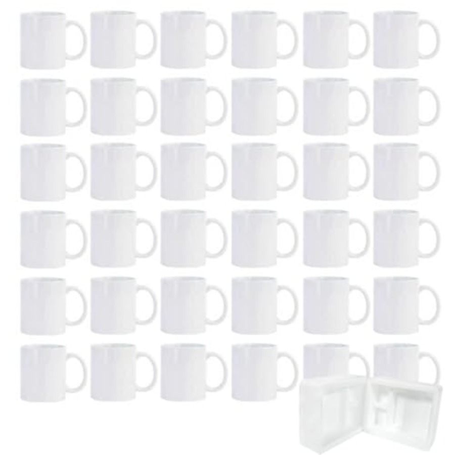 36pcs Sublimation Mugs 11oz Wh – Sublimation Mug White recenzja i cena