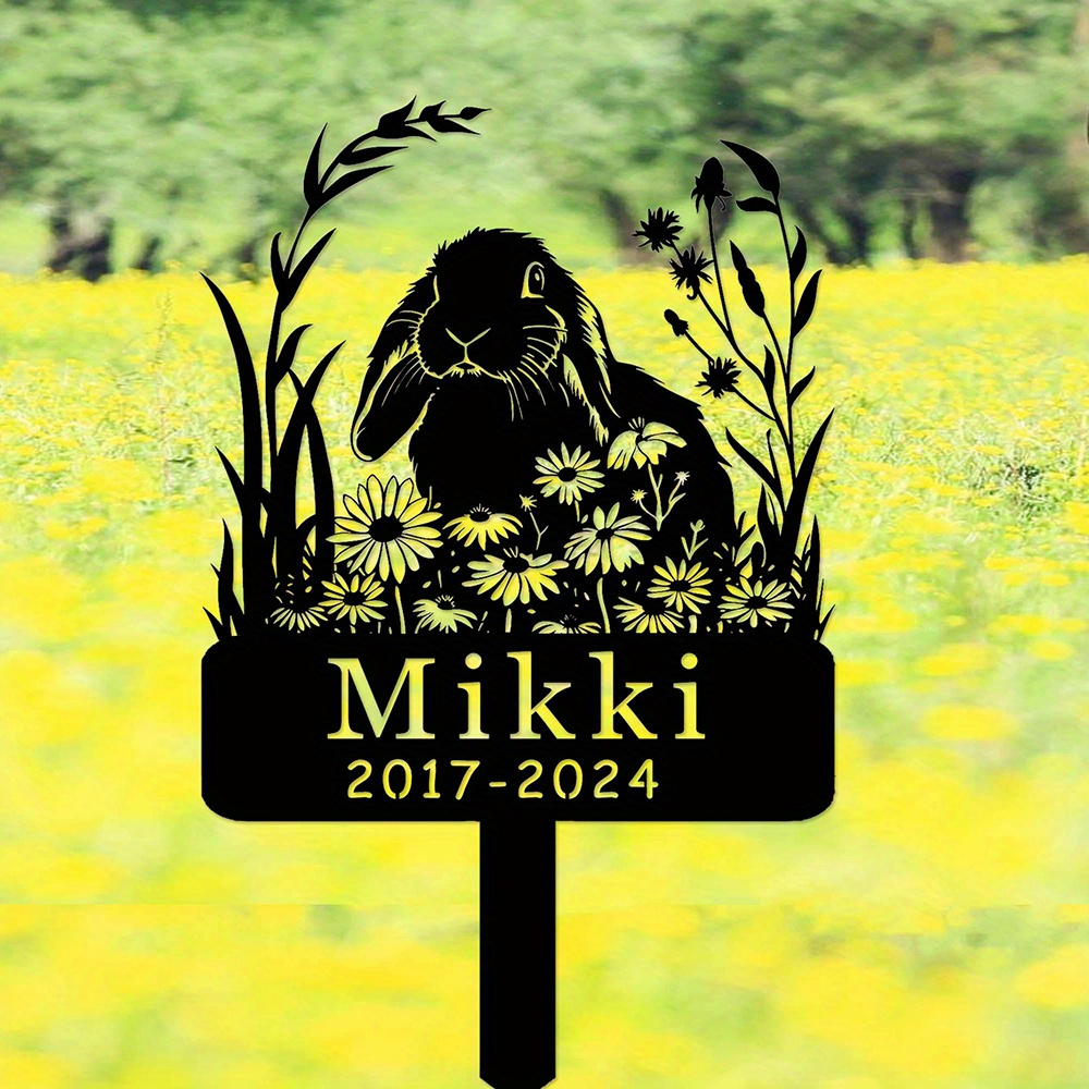 Custom Lop-Eared Rabbit Memori – Yard Sign Blank recenzja i cena