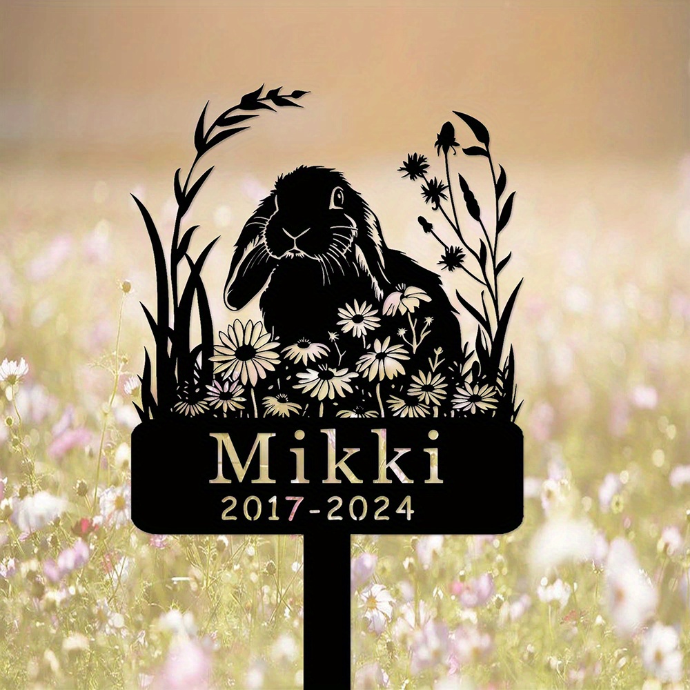Custom Lop-Eared Rabbit Memori – Yard Sign Blank recenzja i cena