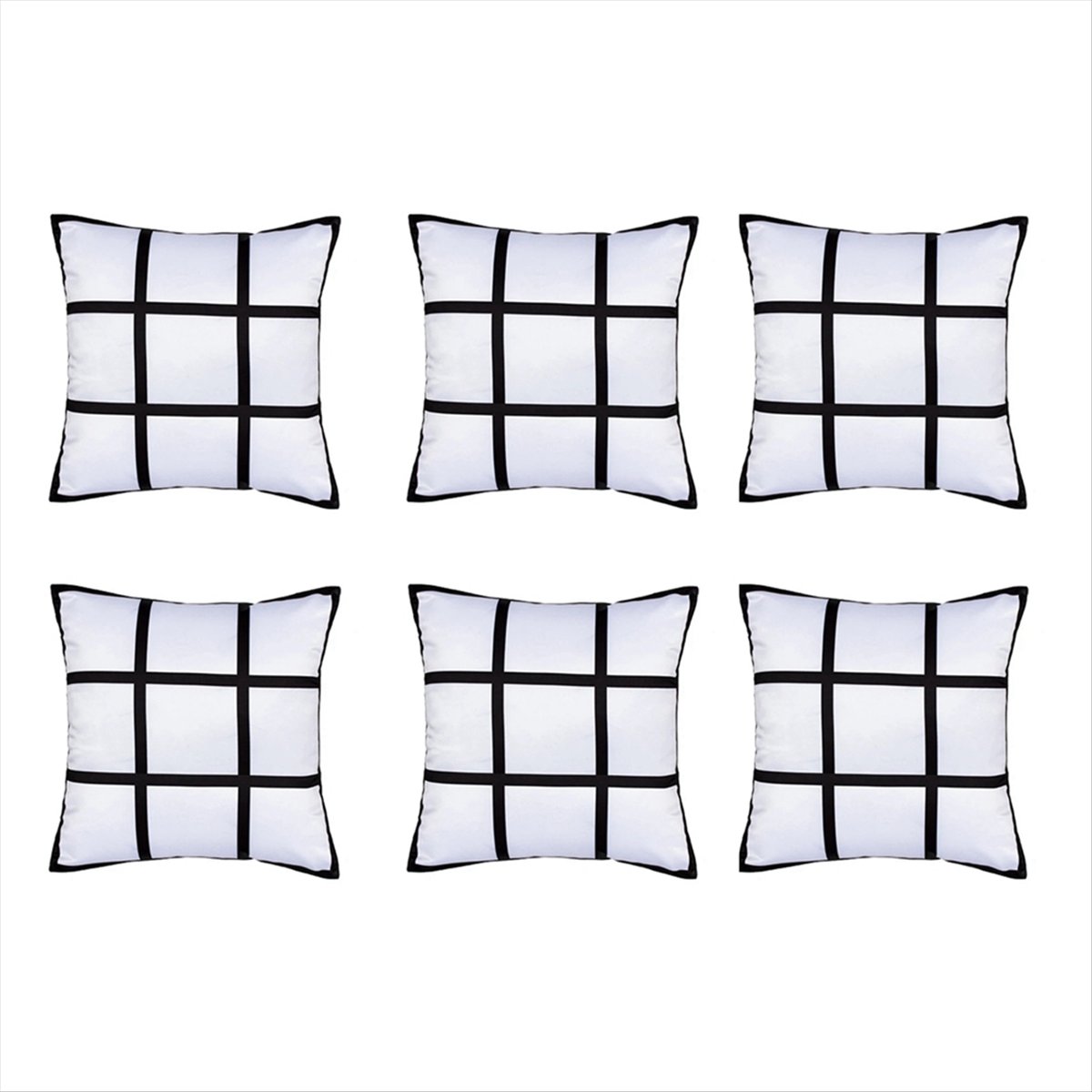 ABNH 6Pcs Sublimation Blank Pa – Pillow Cover Sublimation recenzja i cena