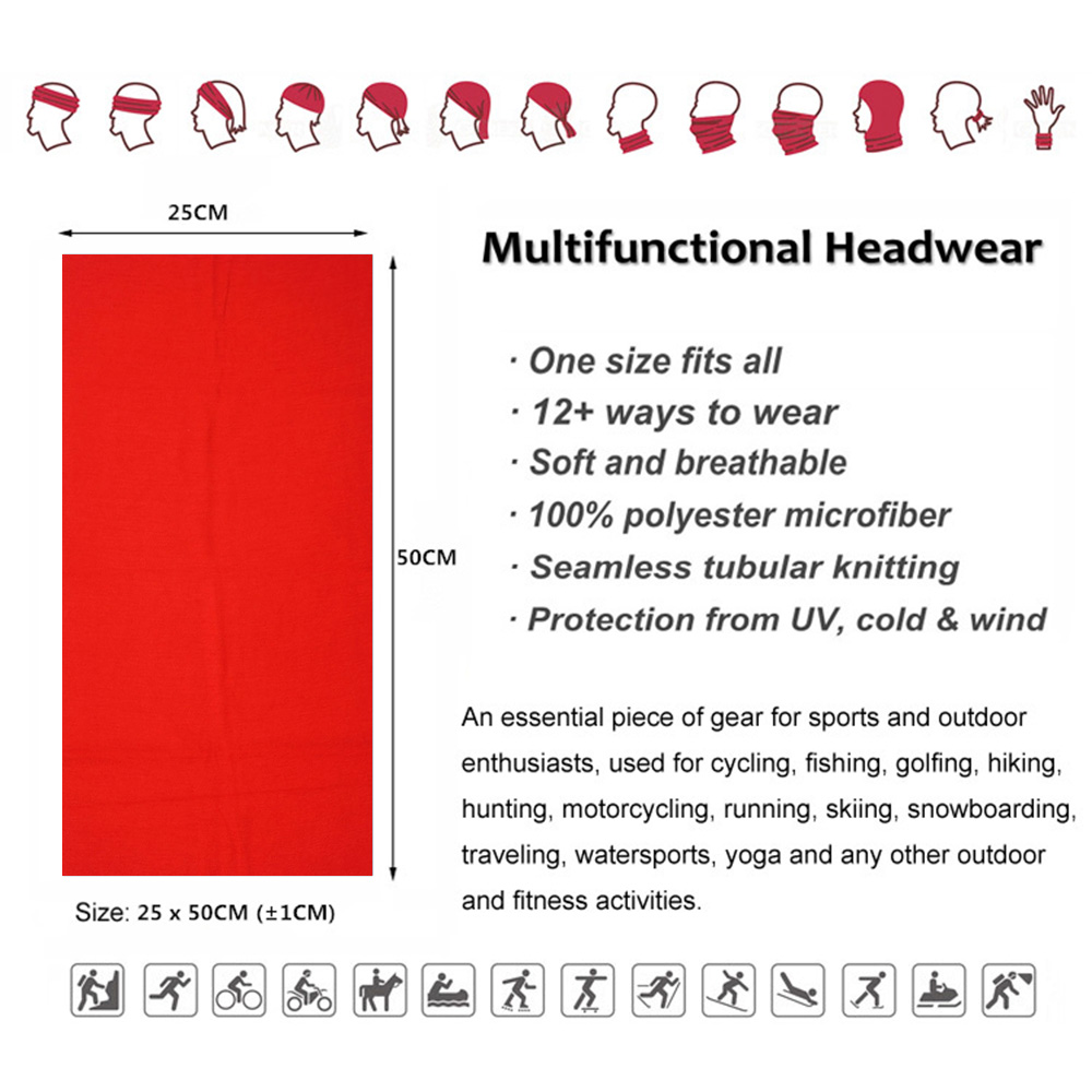 Summer UV-Protection Bandana S – Bandana Blank White recenzja i cena