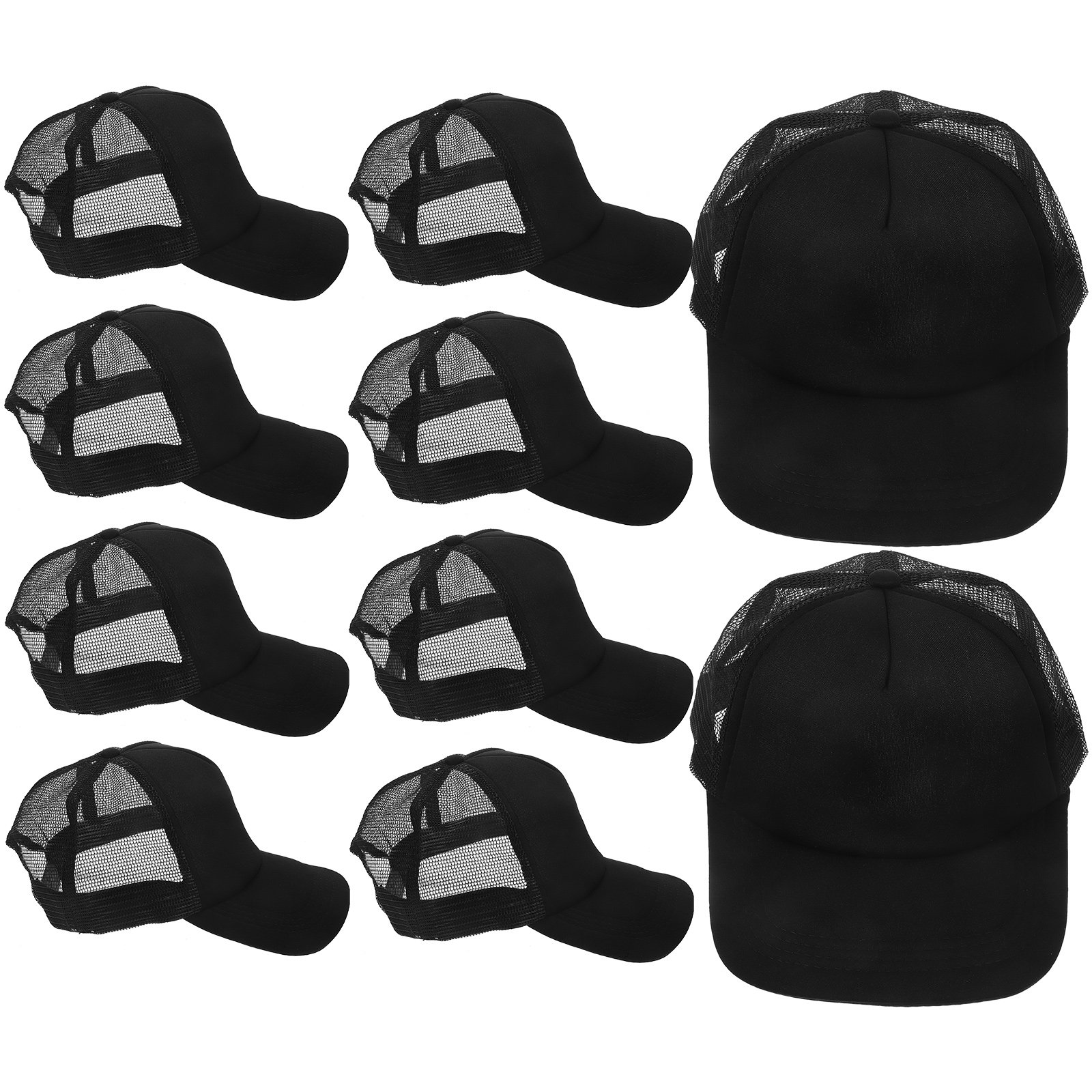 10Pcs Blank Mesh Baseball Caps – Hat Sublimation Blank recenzja i cena