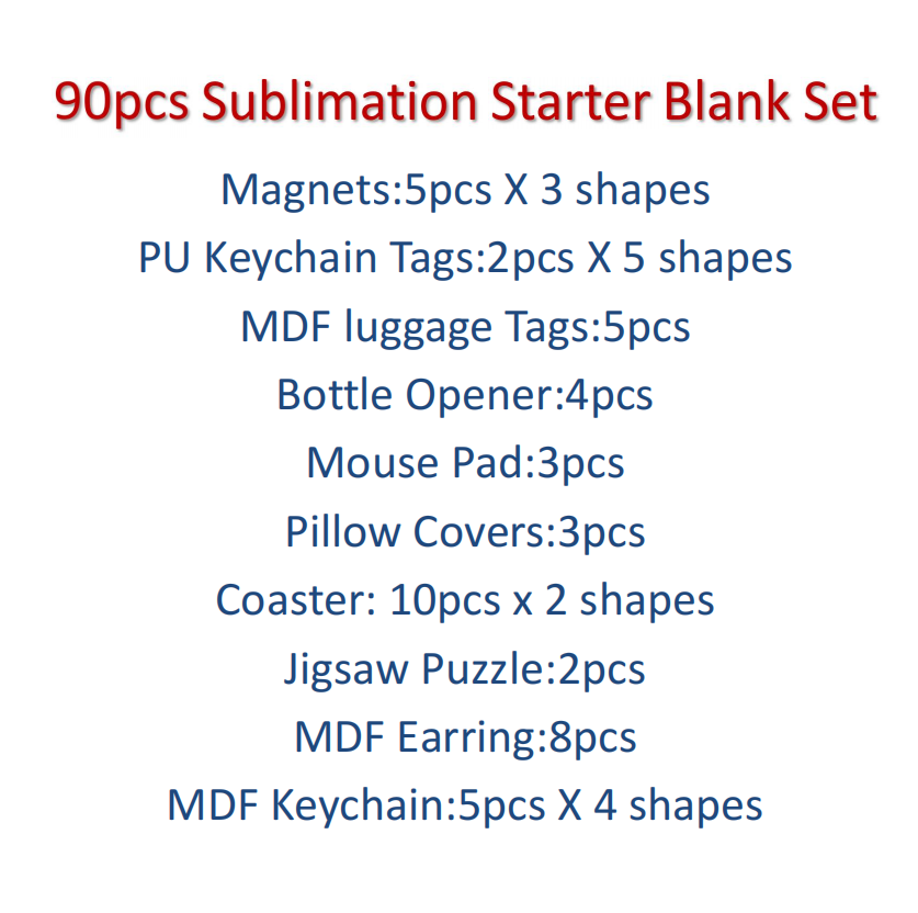 90pcs  Sublimation Blank Start – Pillow Cover Sublimation recenzja i cena